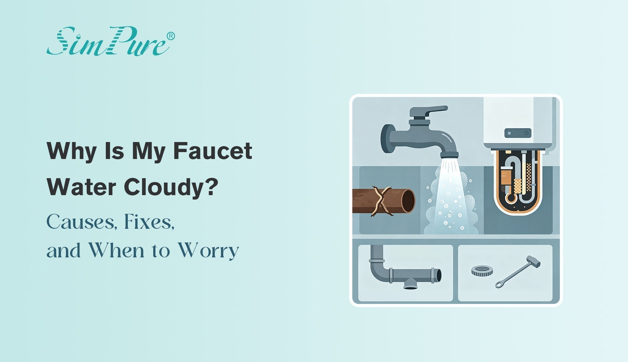 Why Is My Faucet Water Cloudy?