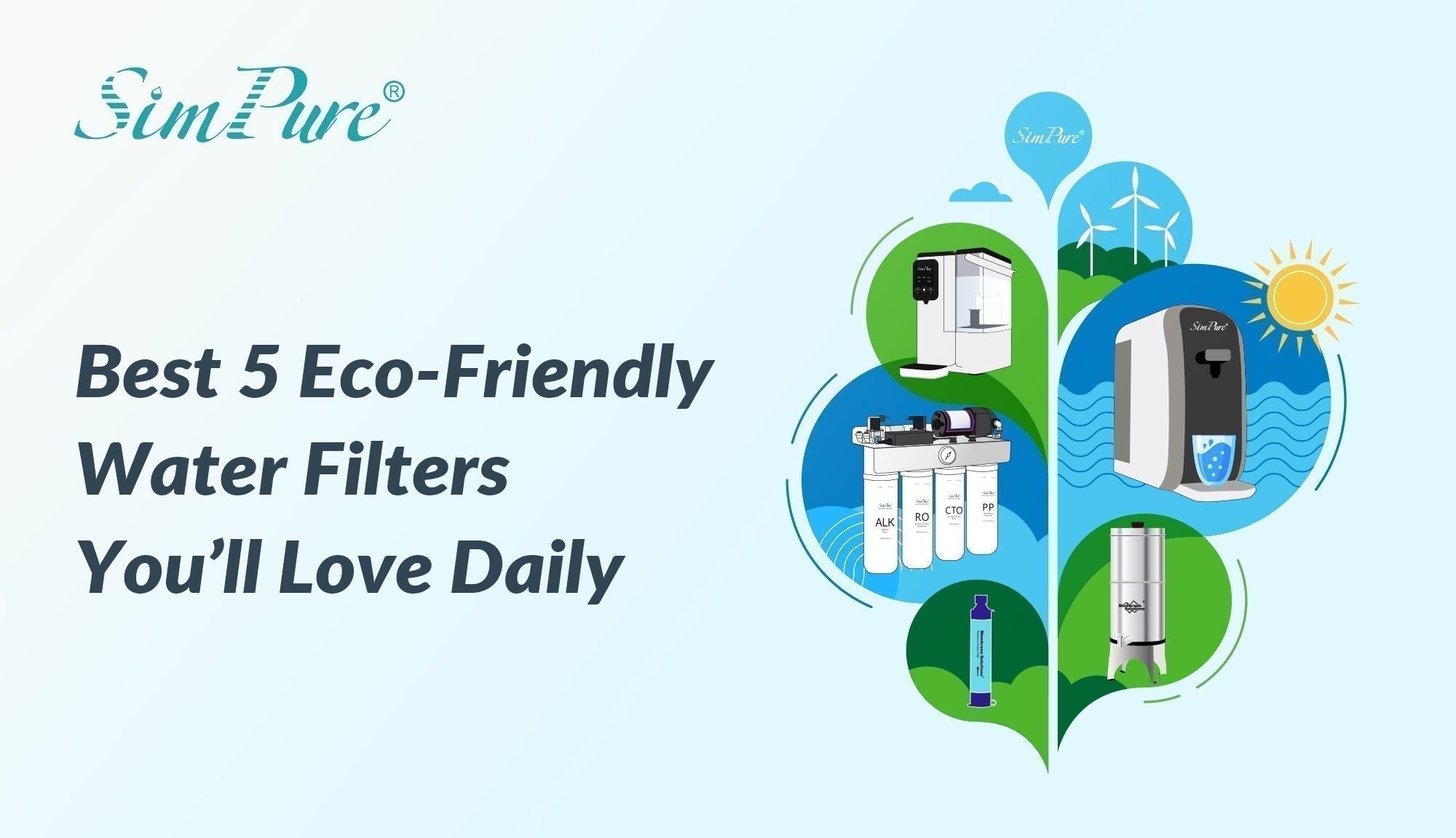 environmentally friendly water filter