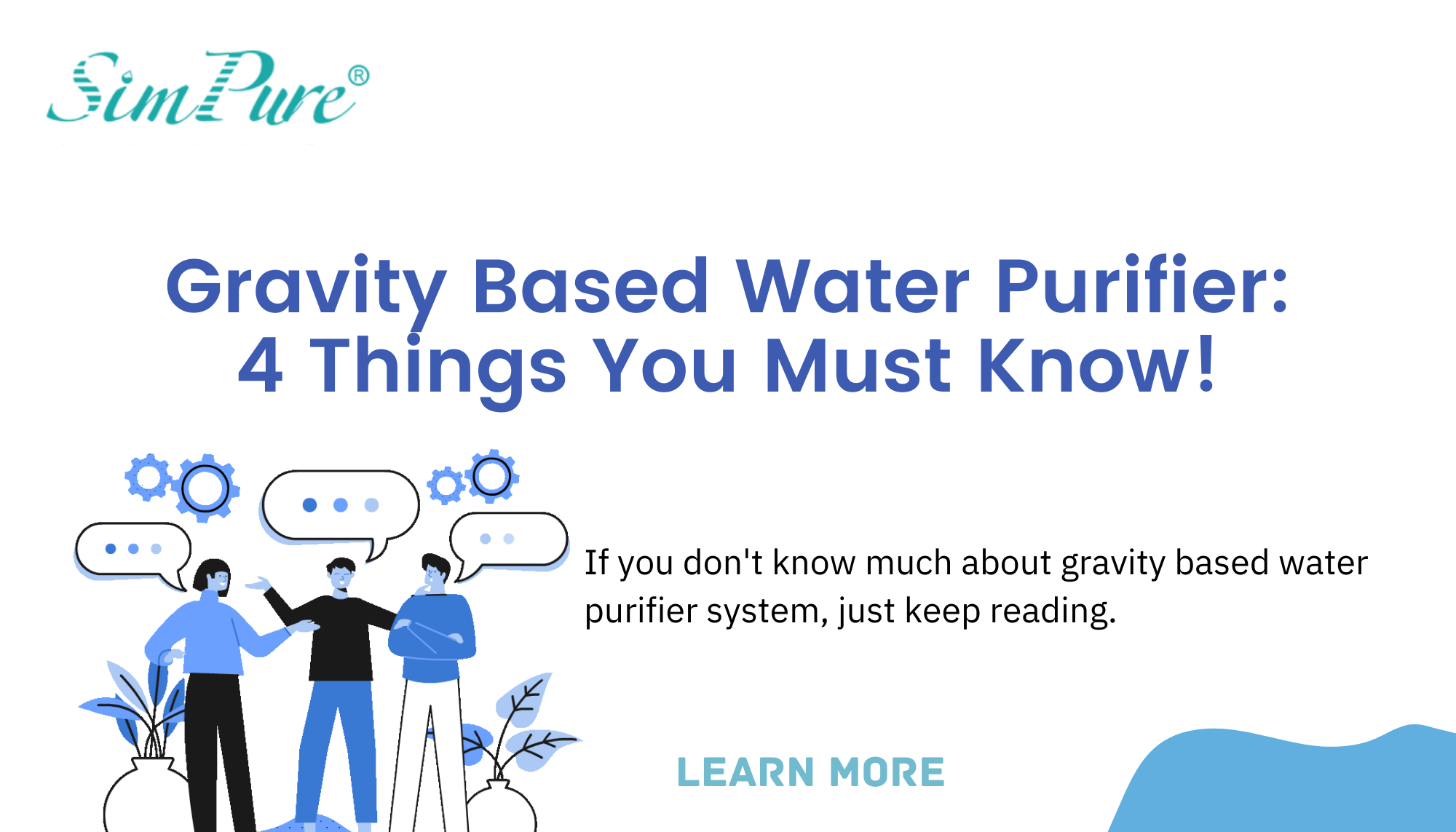 gravity based water purifier
