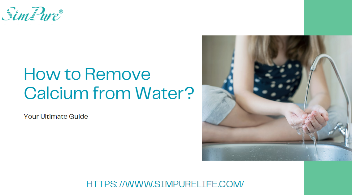 how to remove calcium from water
