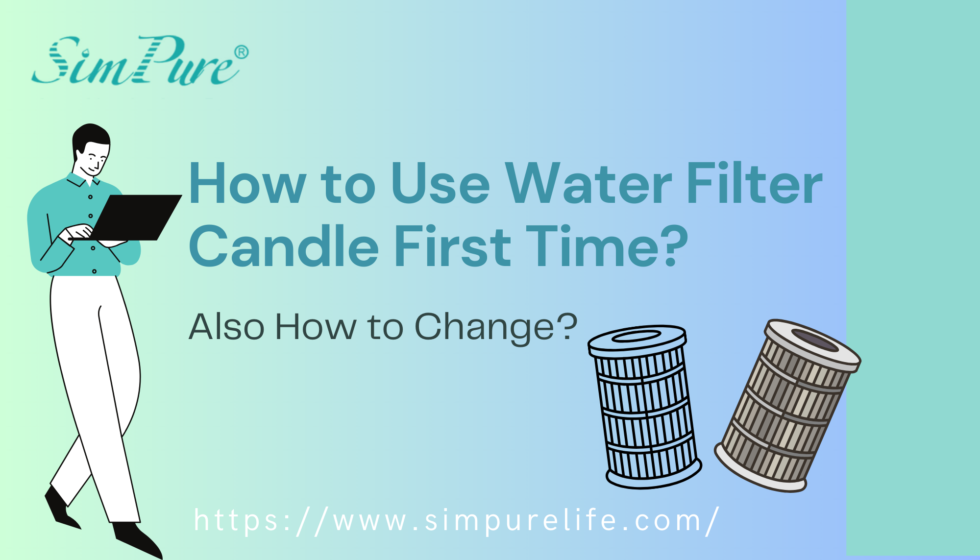 change water filter candle
