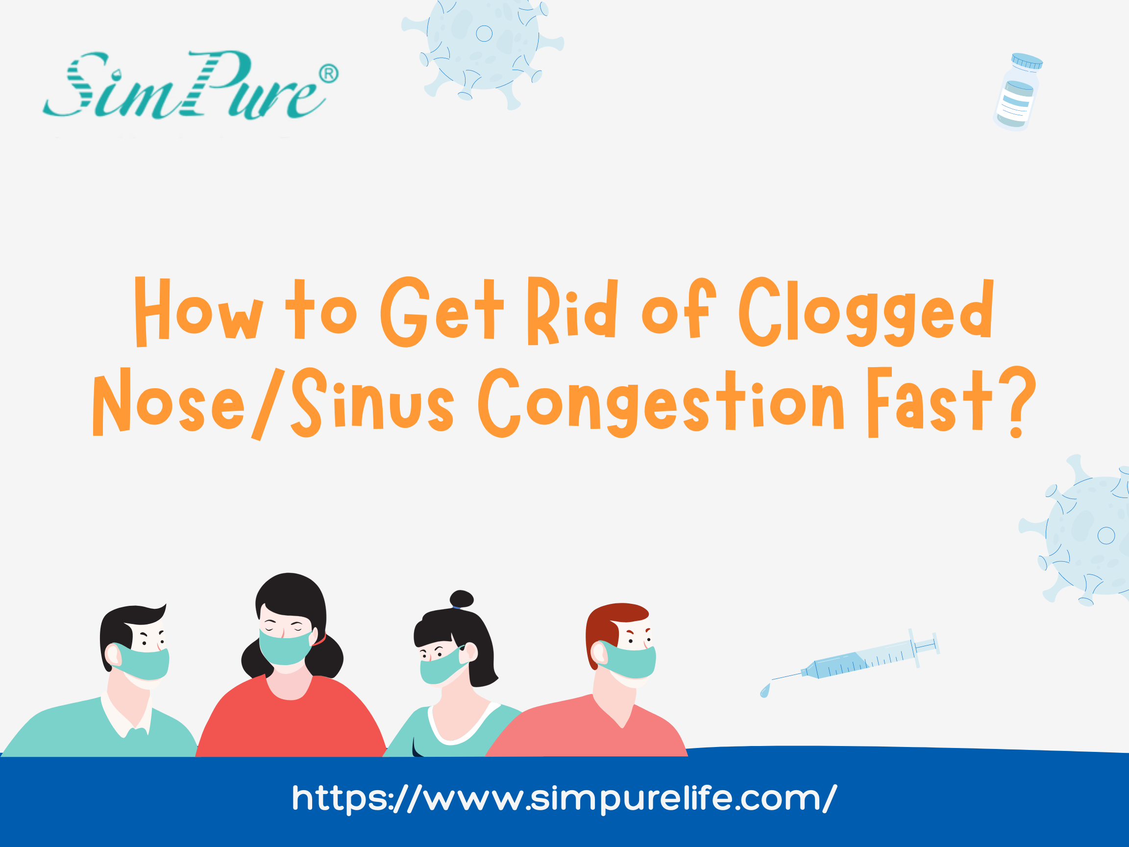 how to get rid of clogged nose