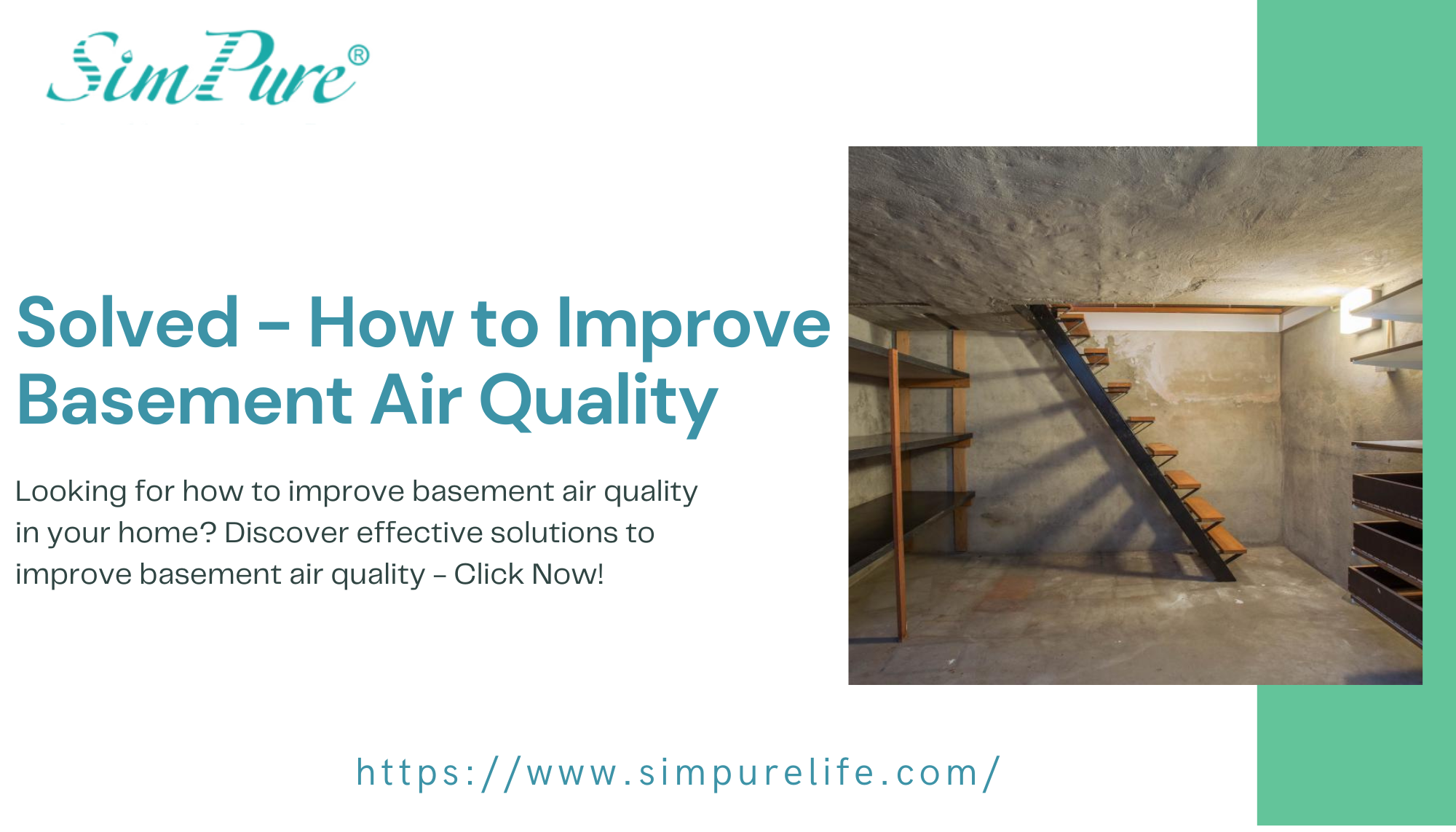 how to improve basement air quality