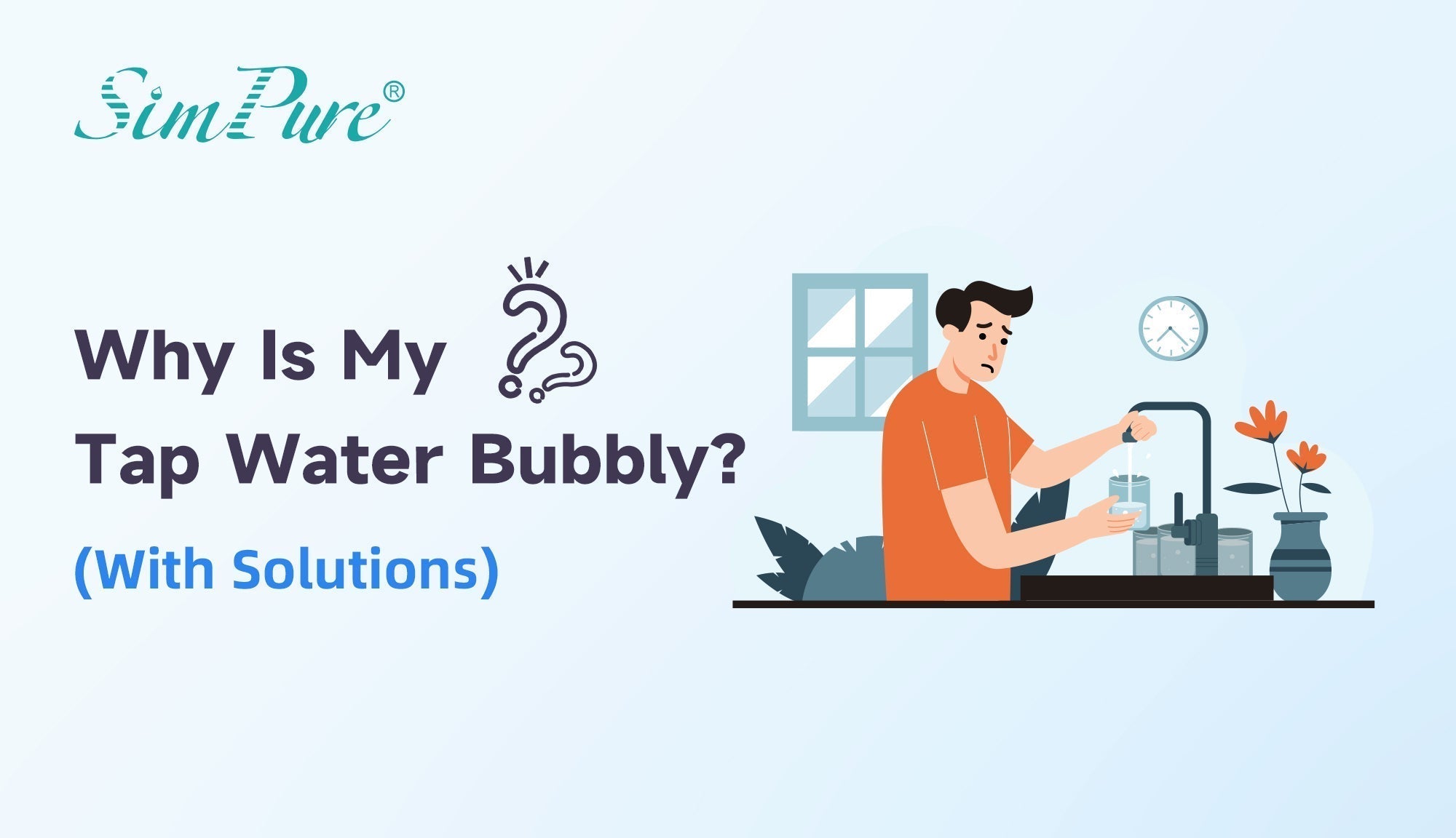 why is my tap water bubbly