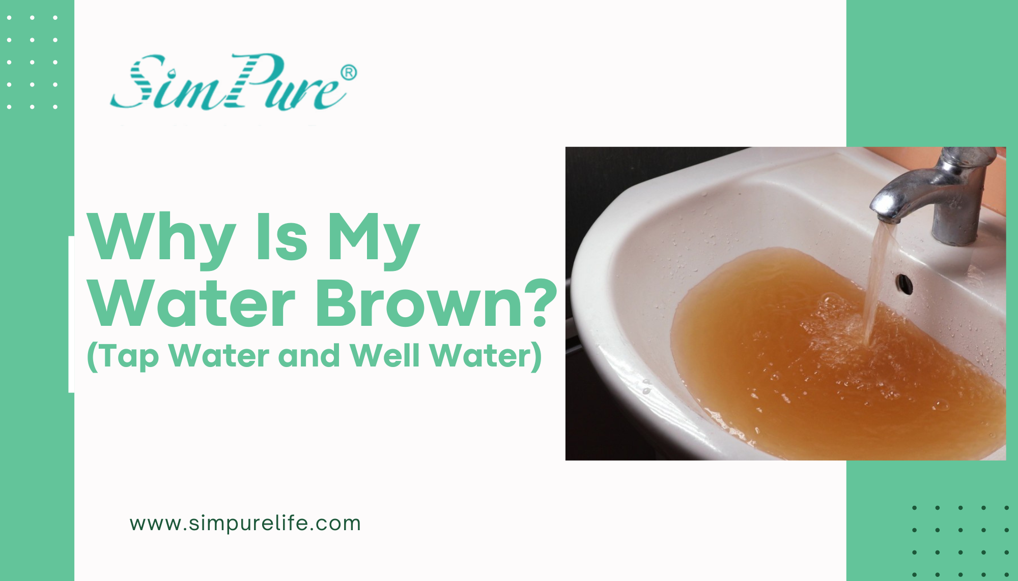 why is my tap water brown