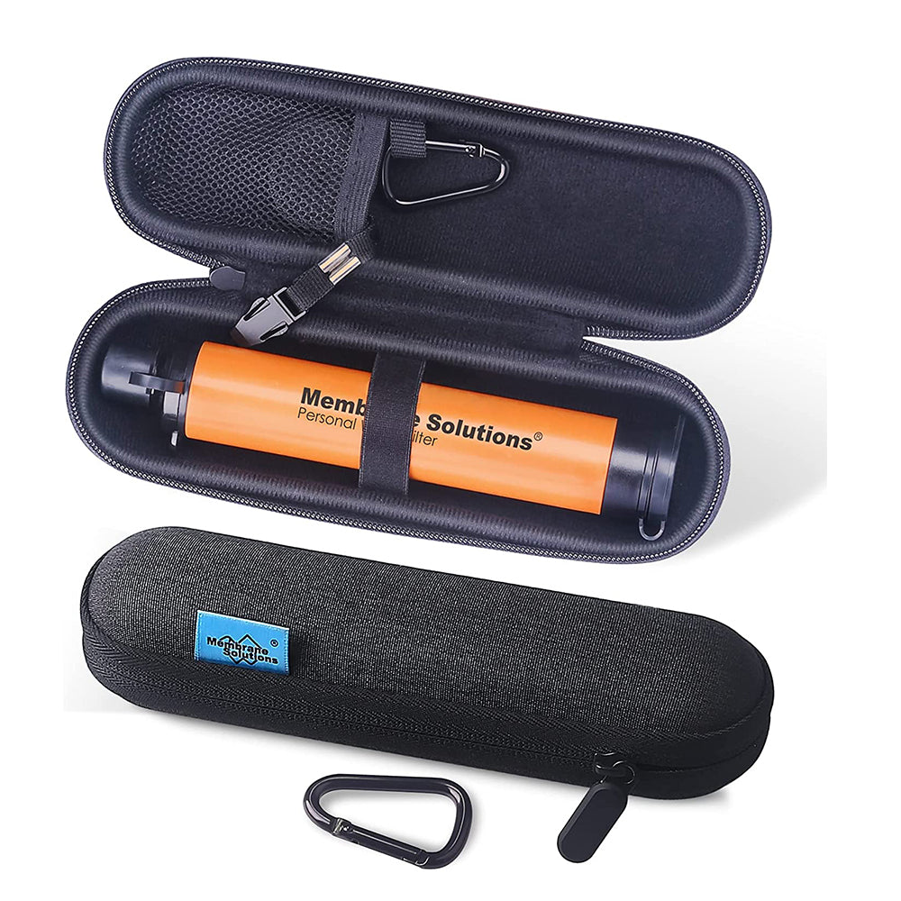 Water Filter Purification Straw Survival Kit Gear Portable for Emergency Hiking Camping Backpacking and Preparedness