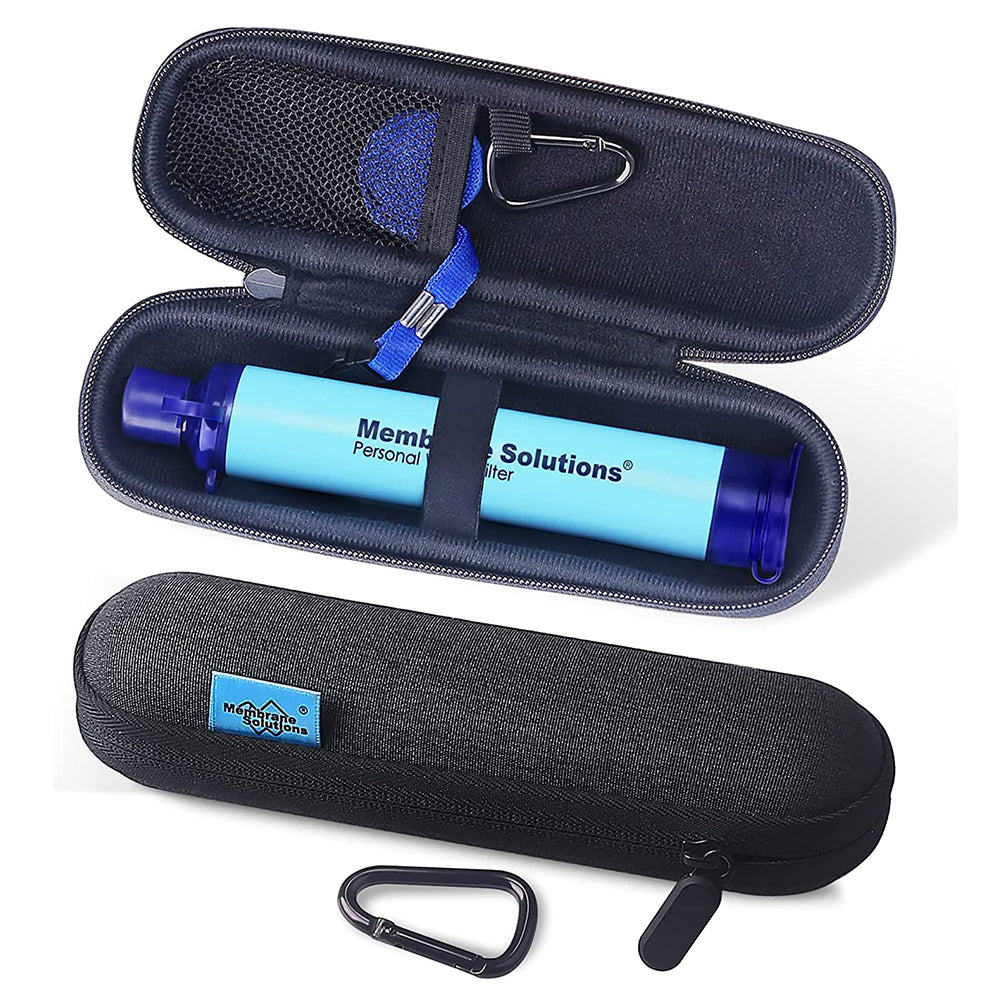 Water Filter Purification Straw Survival Kit Gear Portable For Emergen