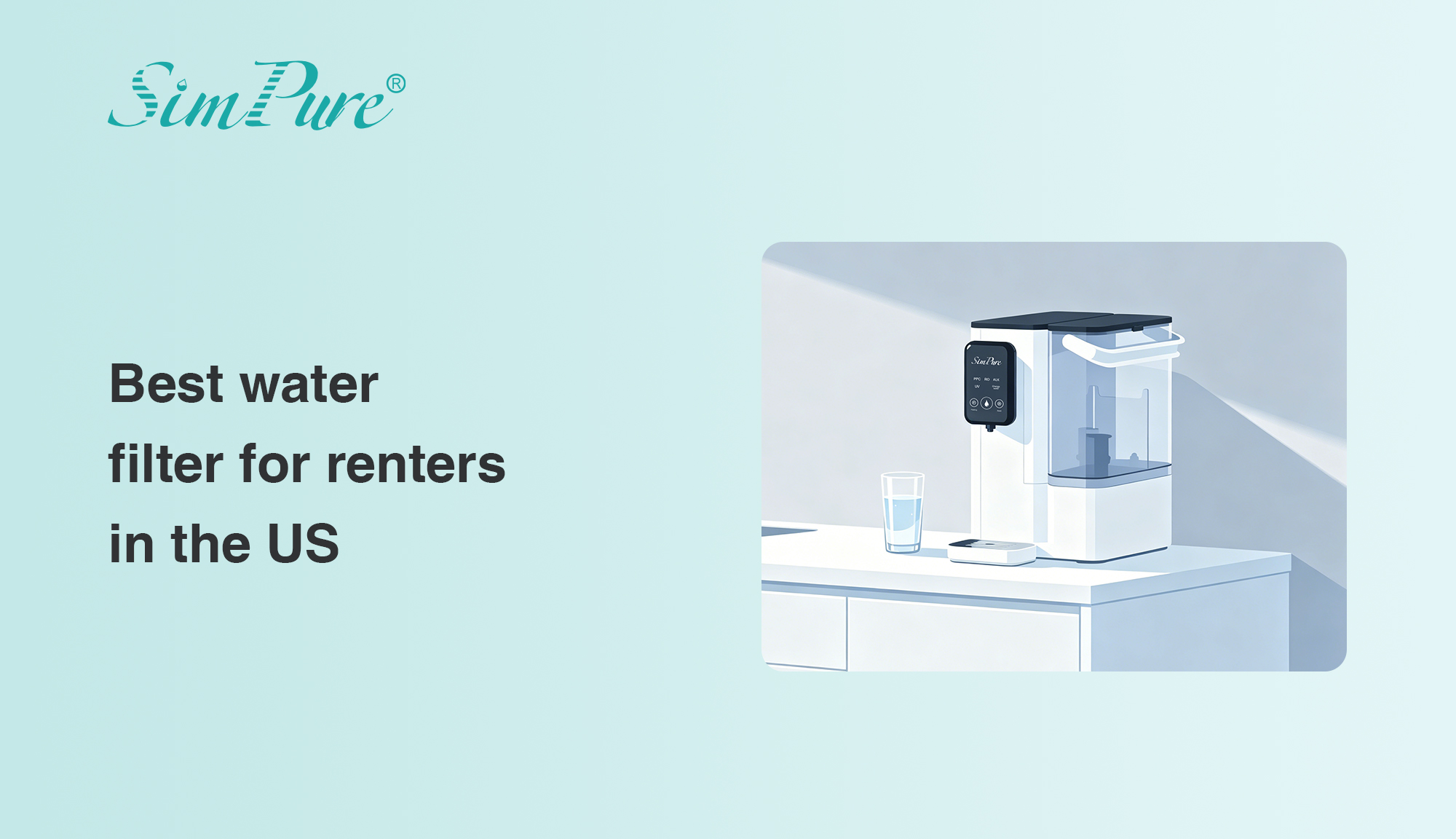 Best water filter for renters in the US