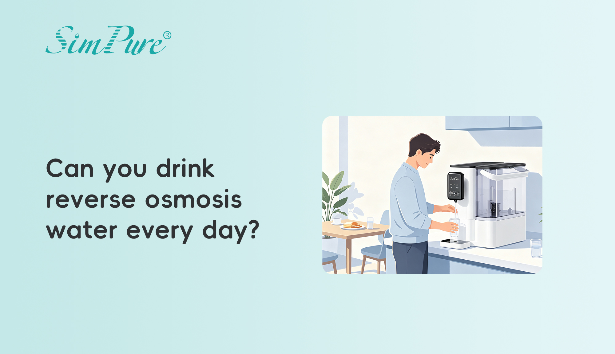 Can you drink reverse osmosis water every day?