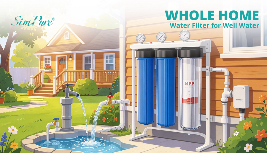 whole house water filter for well water