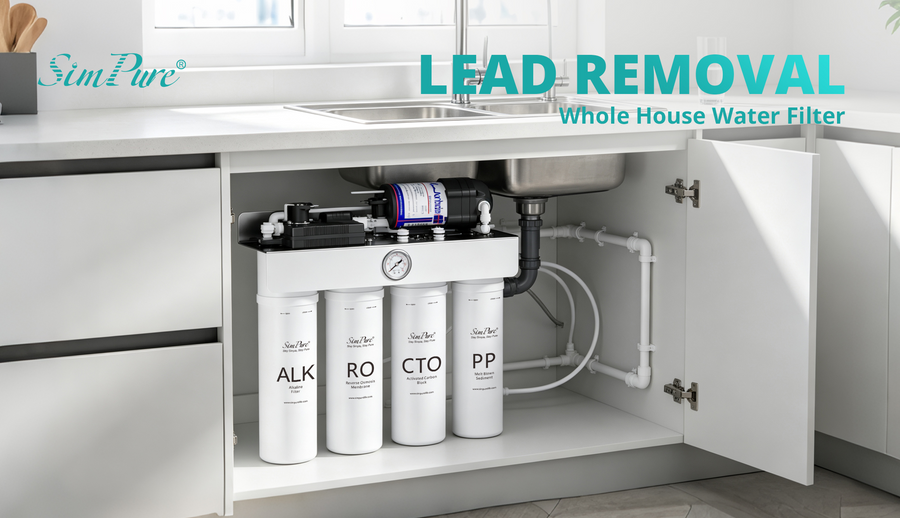 lead removal whole house water filter