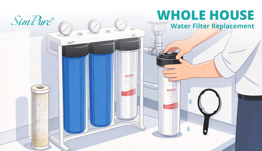 whole house water filter replacement