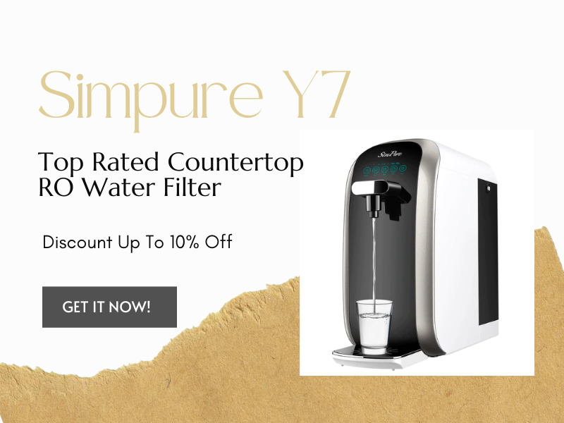 Simpure Y7 Top Rated Countertop RO Water Filter