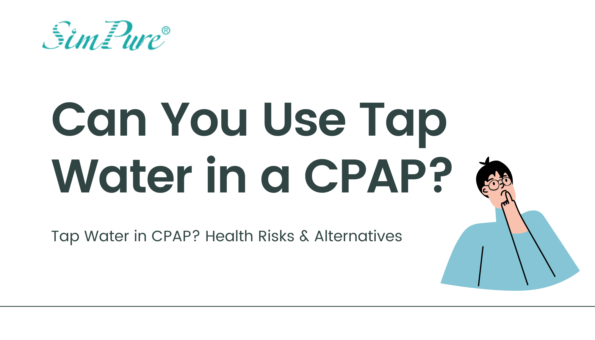 can you use tap water in a cpap