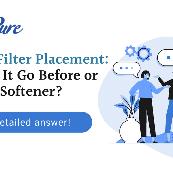Water Filter Placement: Should It Go Before or After a Softener?