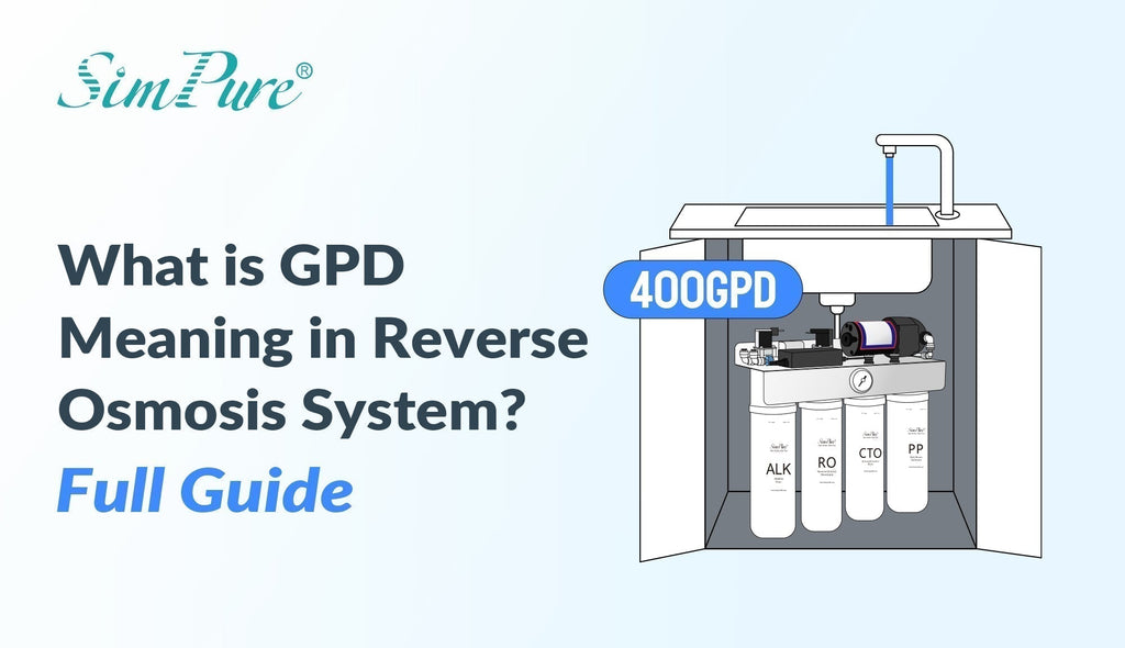 GPD vs Filtration Quality and TDS Rejection