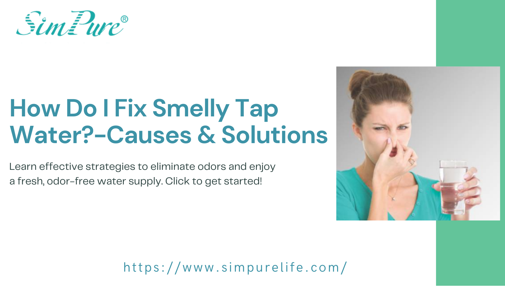 how do i fix smelly tap water