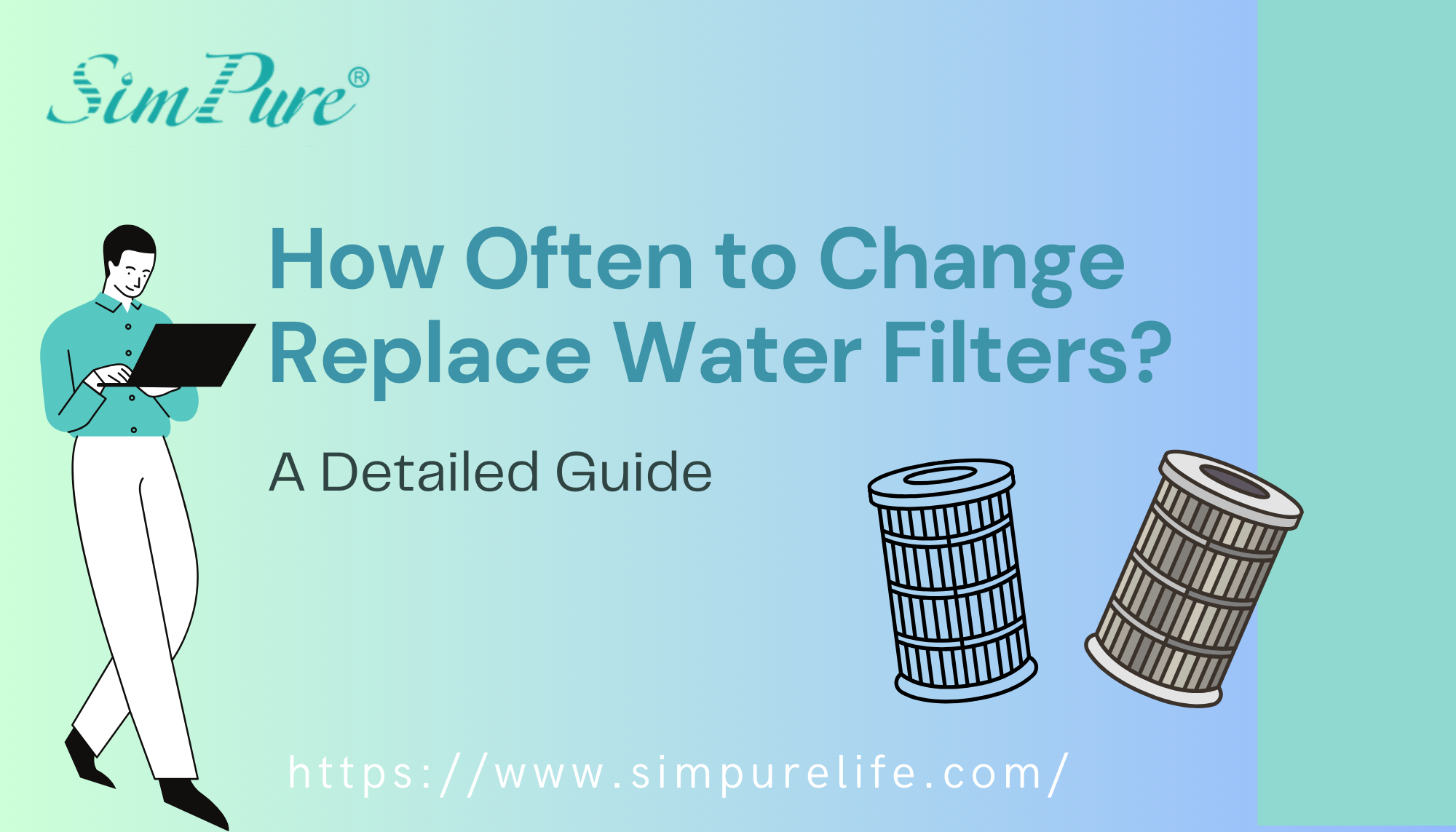 how often to change water filters