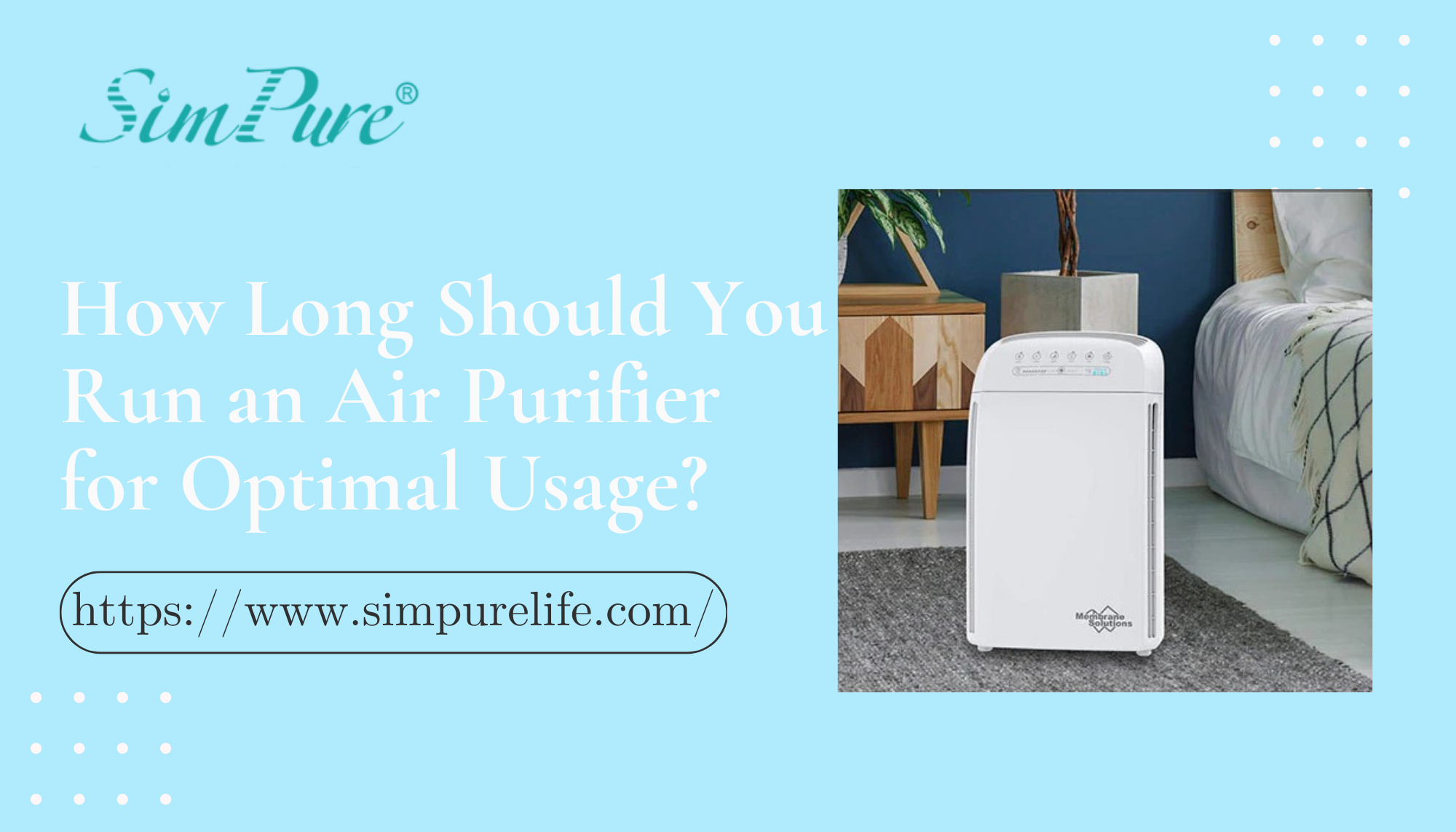 how long should you run an air purifier