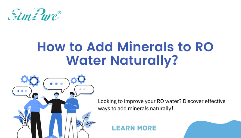 how to add minerals to ro water naturally