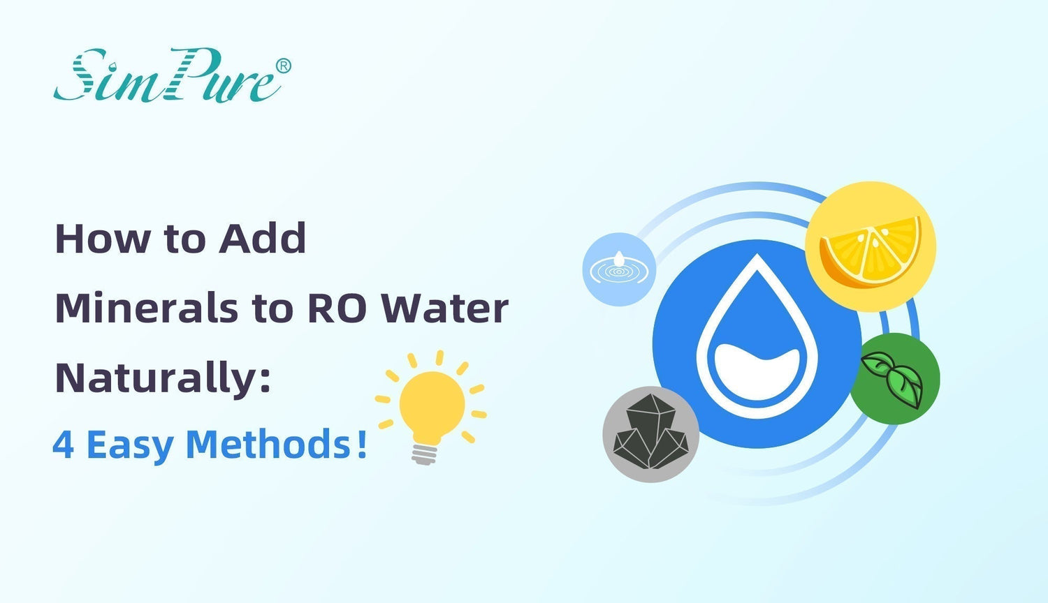 How to Add Minerals to RO Water Naturally: 4 Easy Methods!