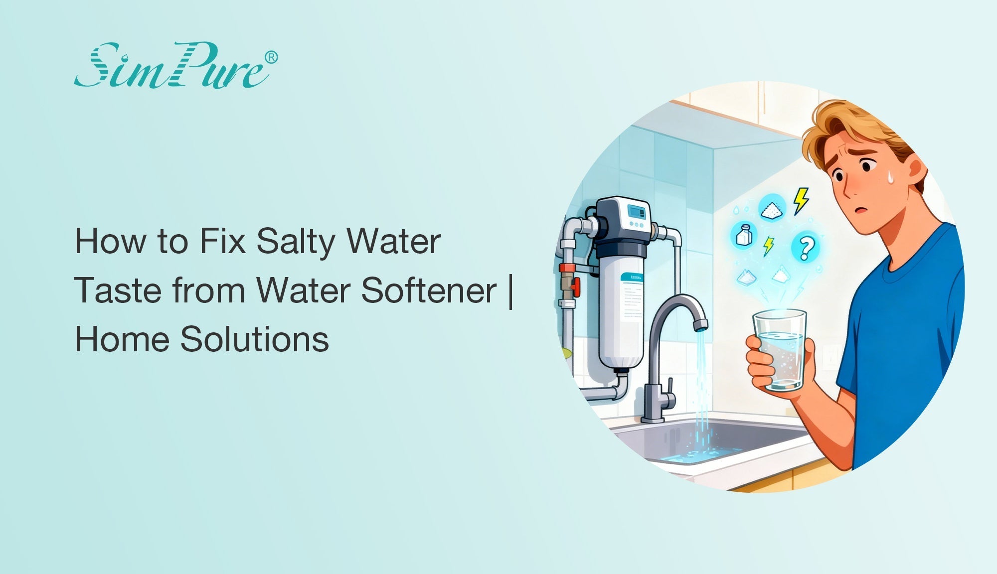 How to Fix Salty Water Taste from Water Softener