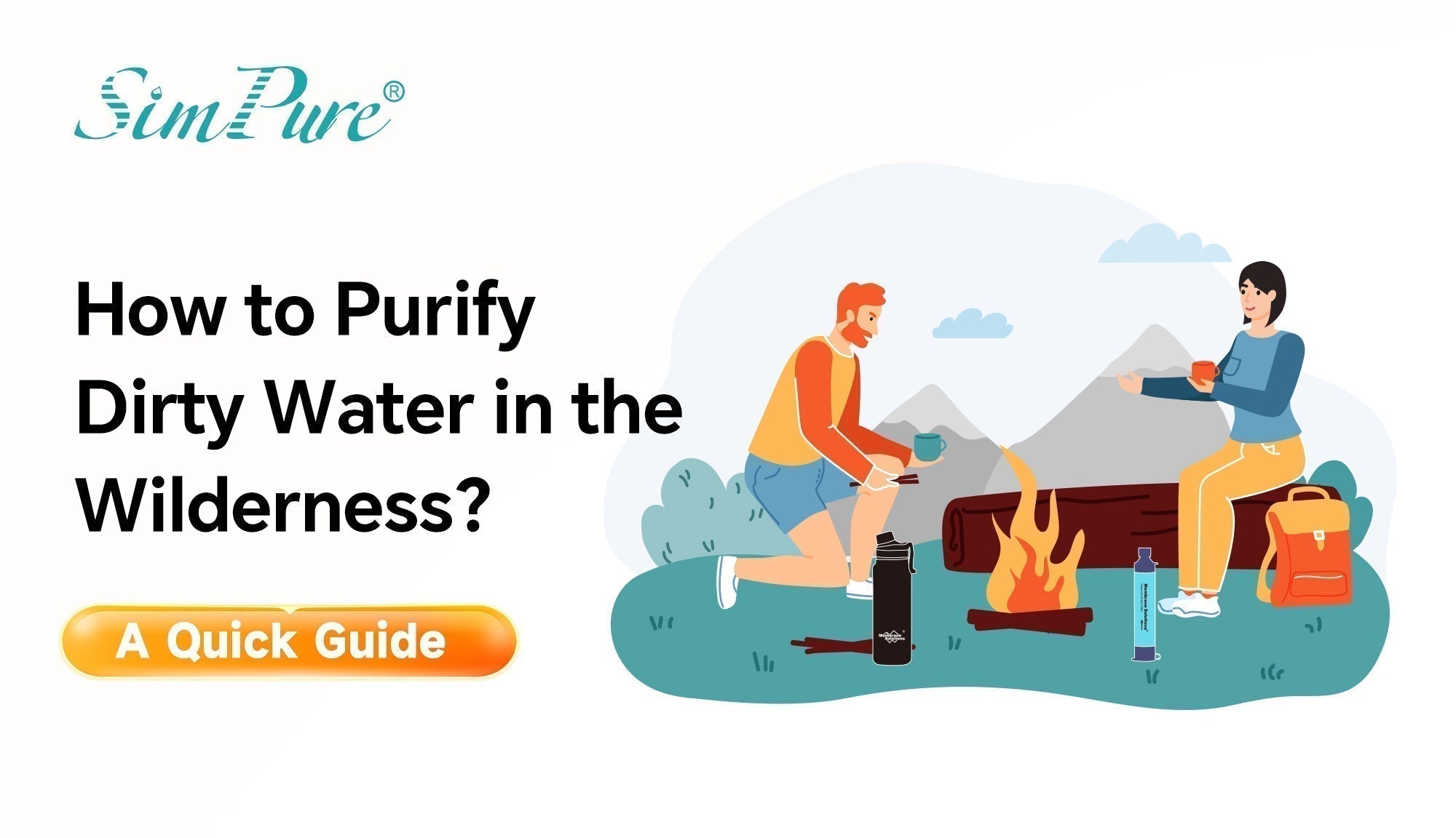 How to Purify Dirty Water in the Wilderness