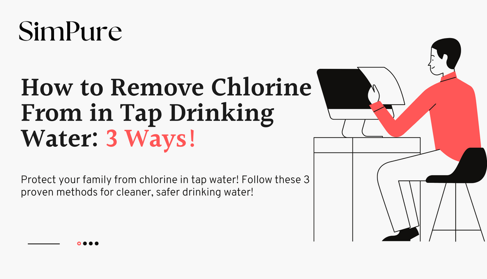 How to Remove Chlorine From in Tap Drinking Water 3 Ways!