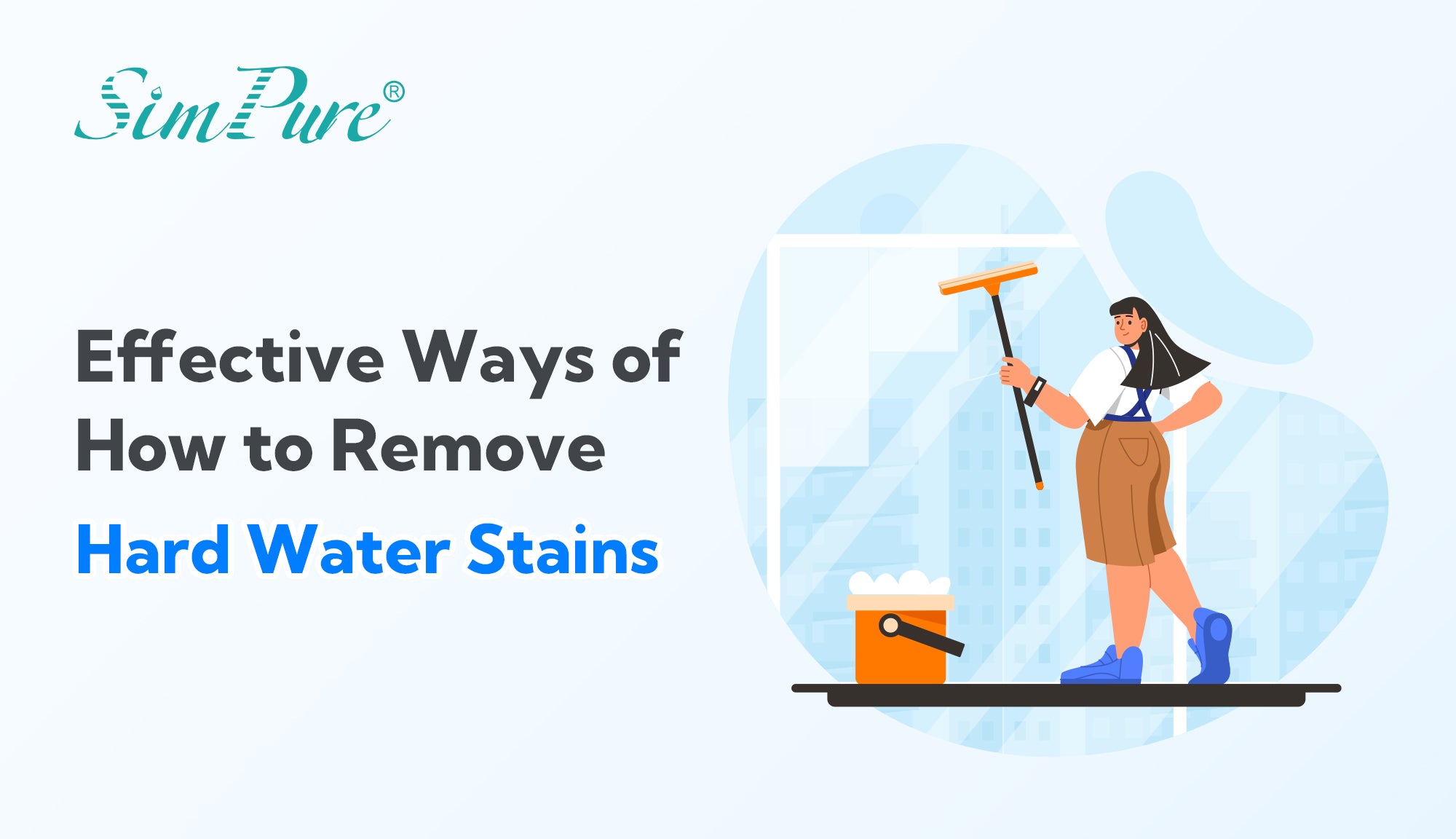 how to remove hard water stains