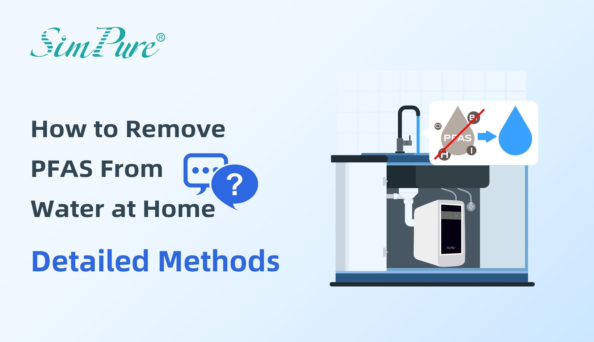 how to remove pfas from water at home