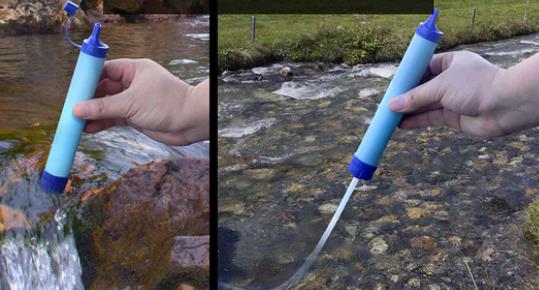 how to filter water in the wild