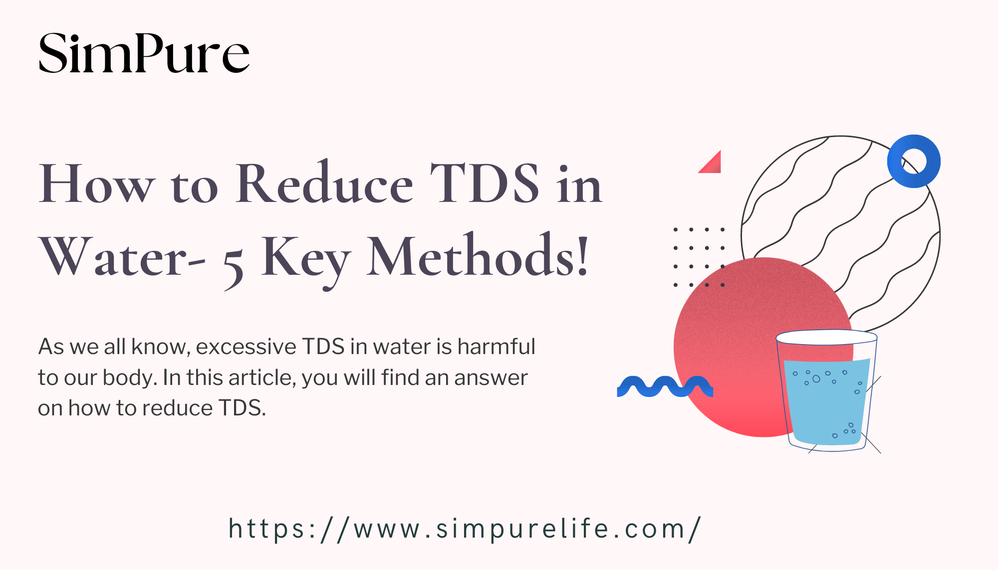 How to Reduce TDS in Water