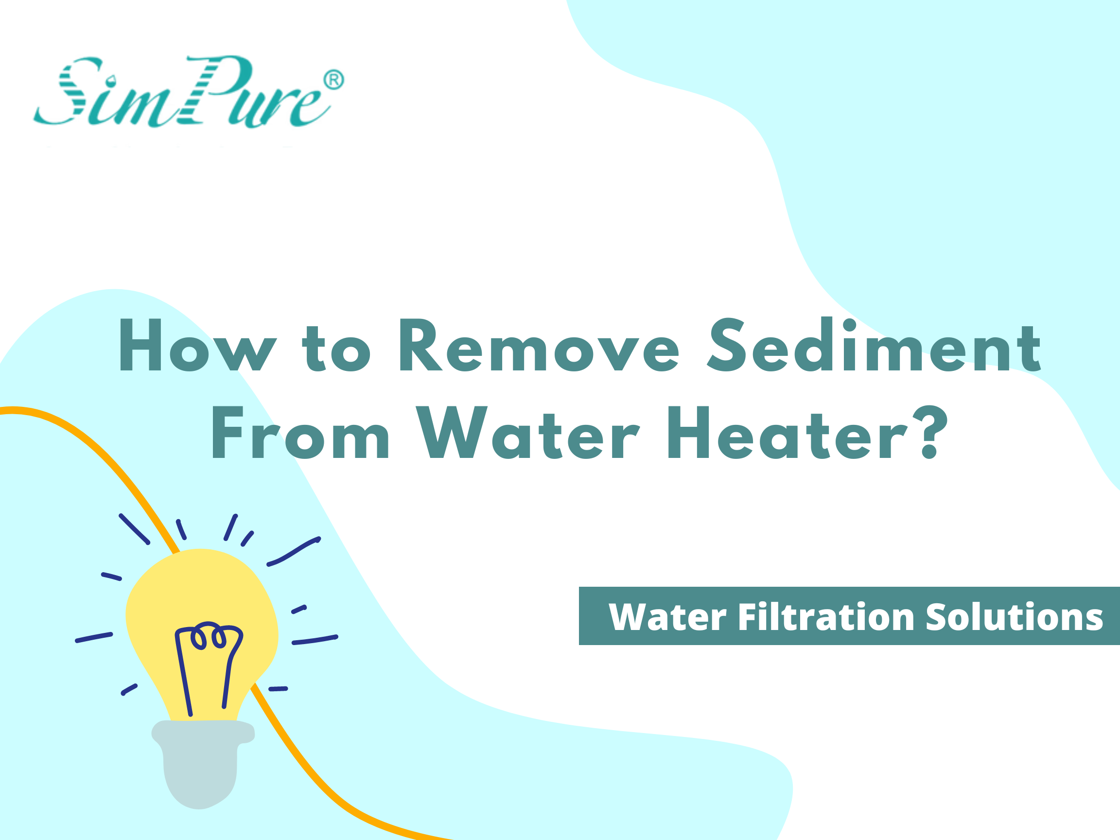 how to remove sediment from water heater