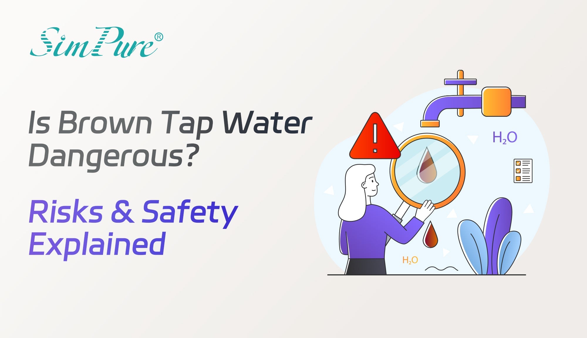 Is Brown Tap Water Dangerous? Risks & Safety Explained