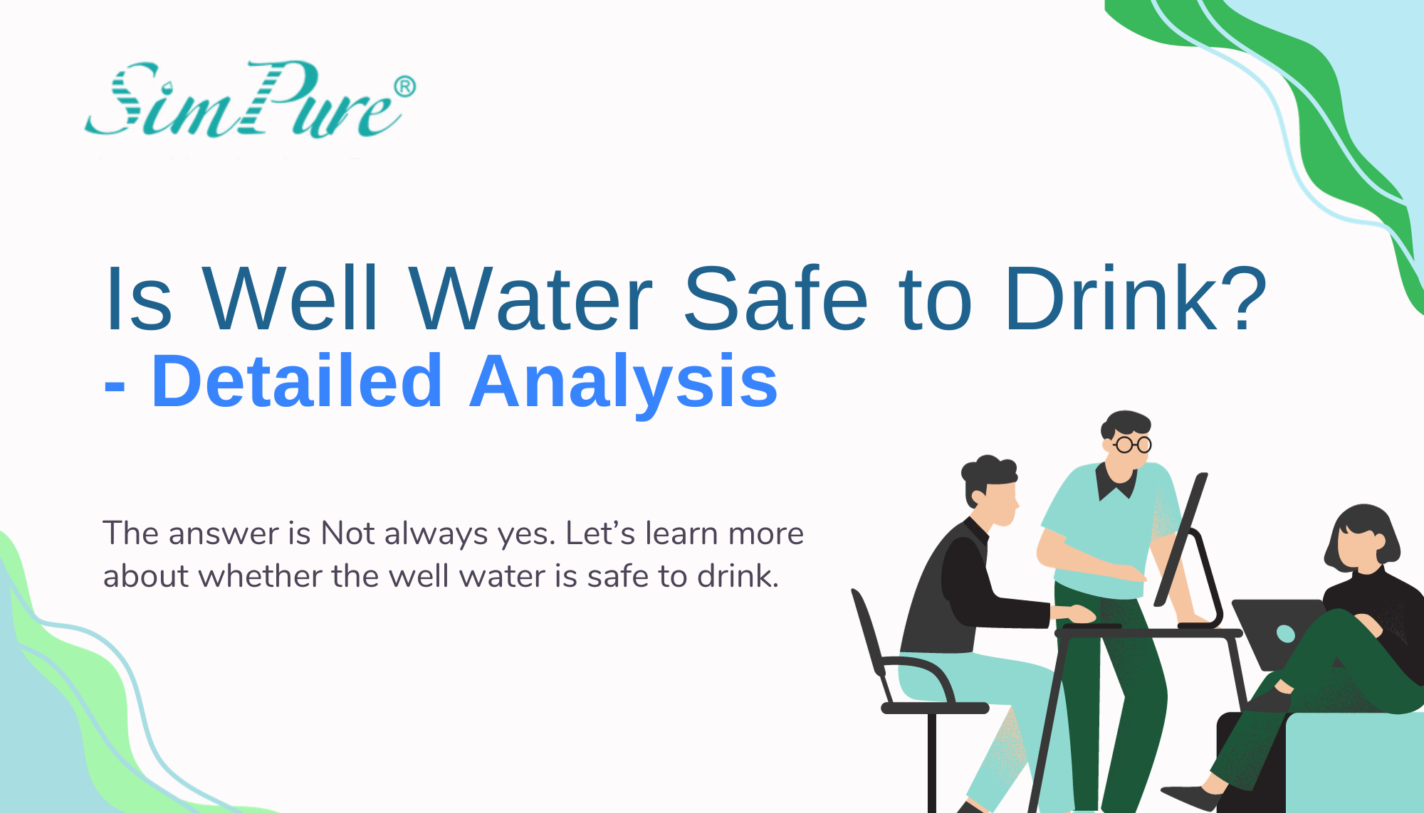 is well water safe to drink