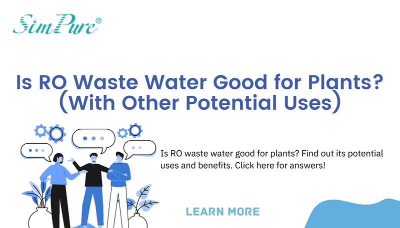 is ro waste water good for plants