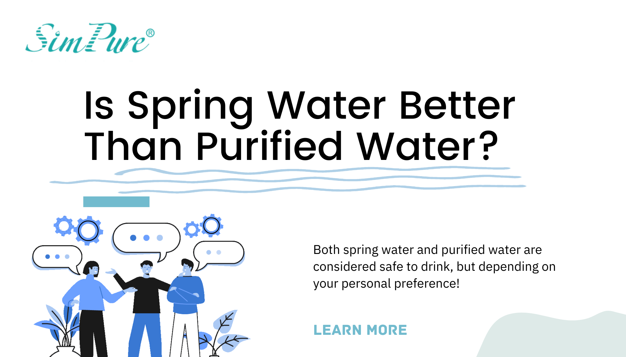 is spring water better than purified water