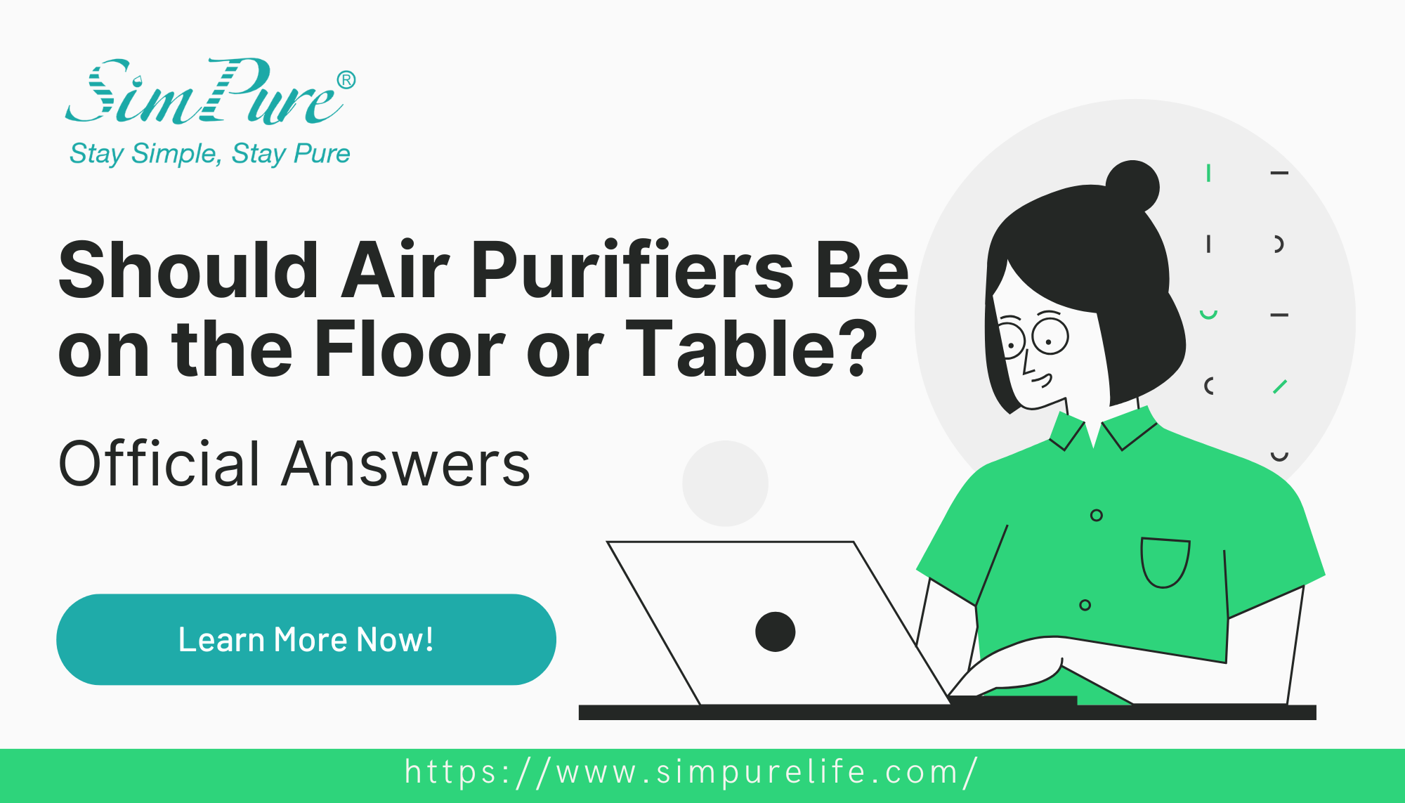 should air purifier be on floor or table
