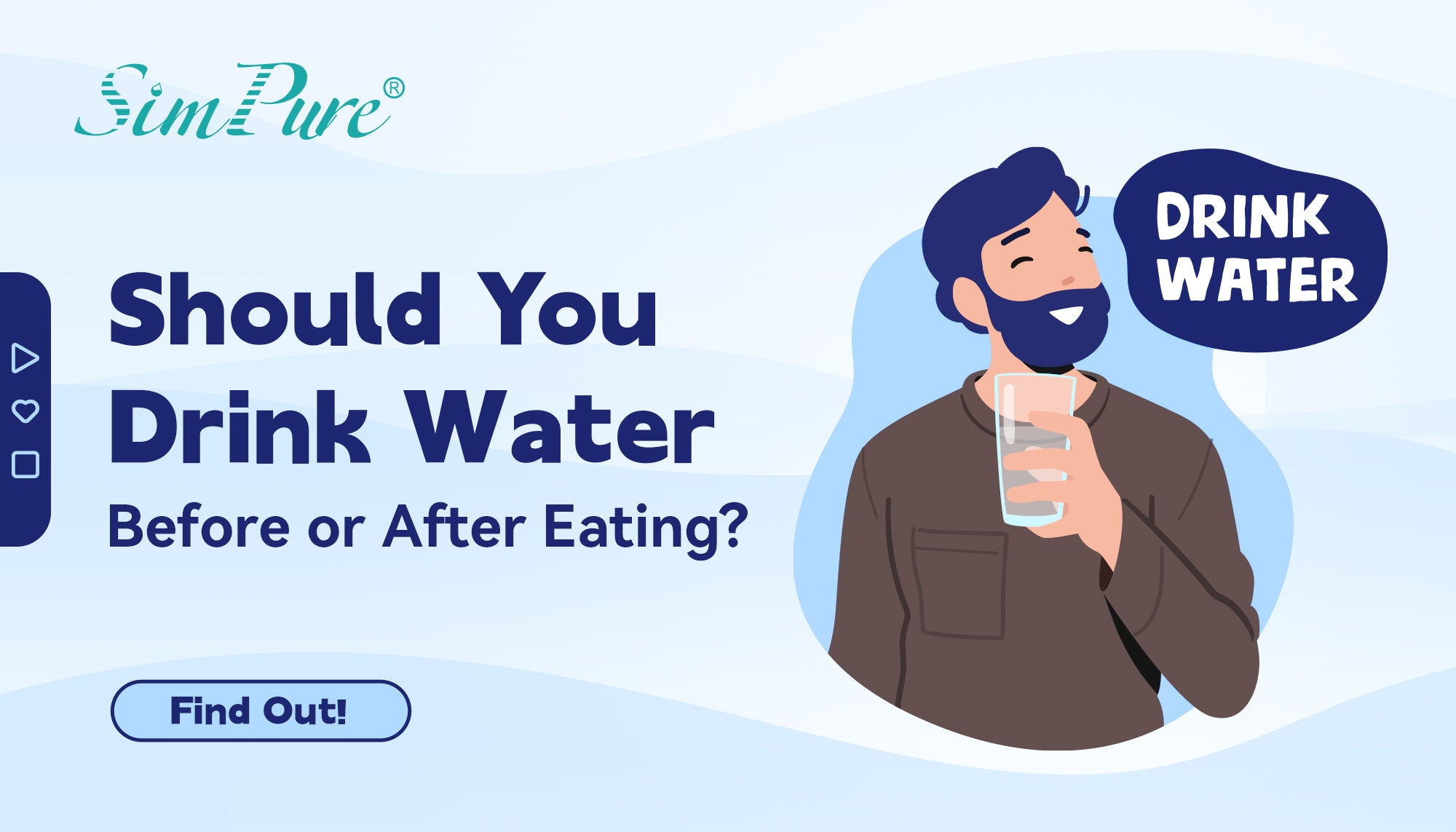 Should You Drink Water Before or After Eating? Find Out!
