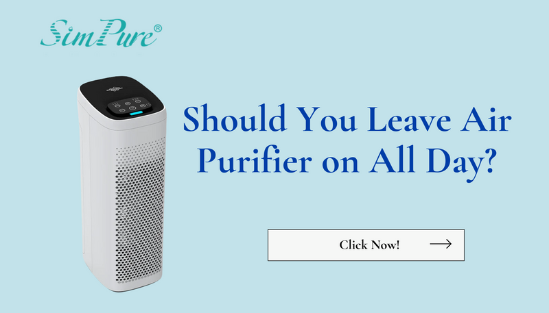 should you leave air purifier on all day