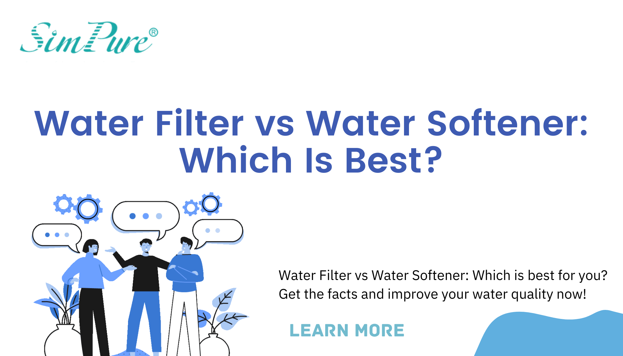 water filter vs water softener