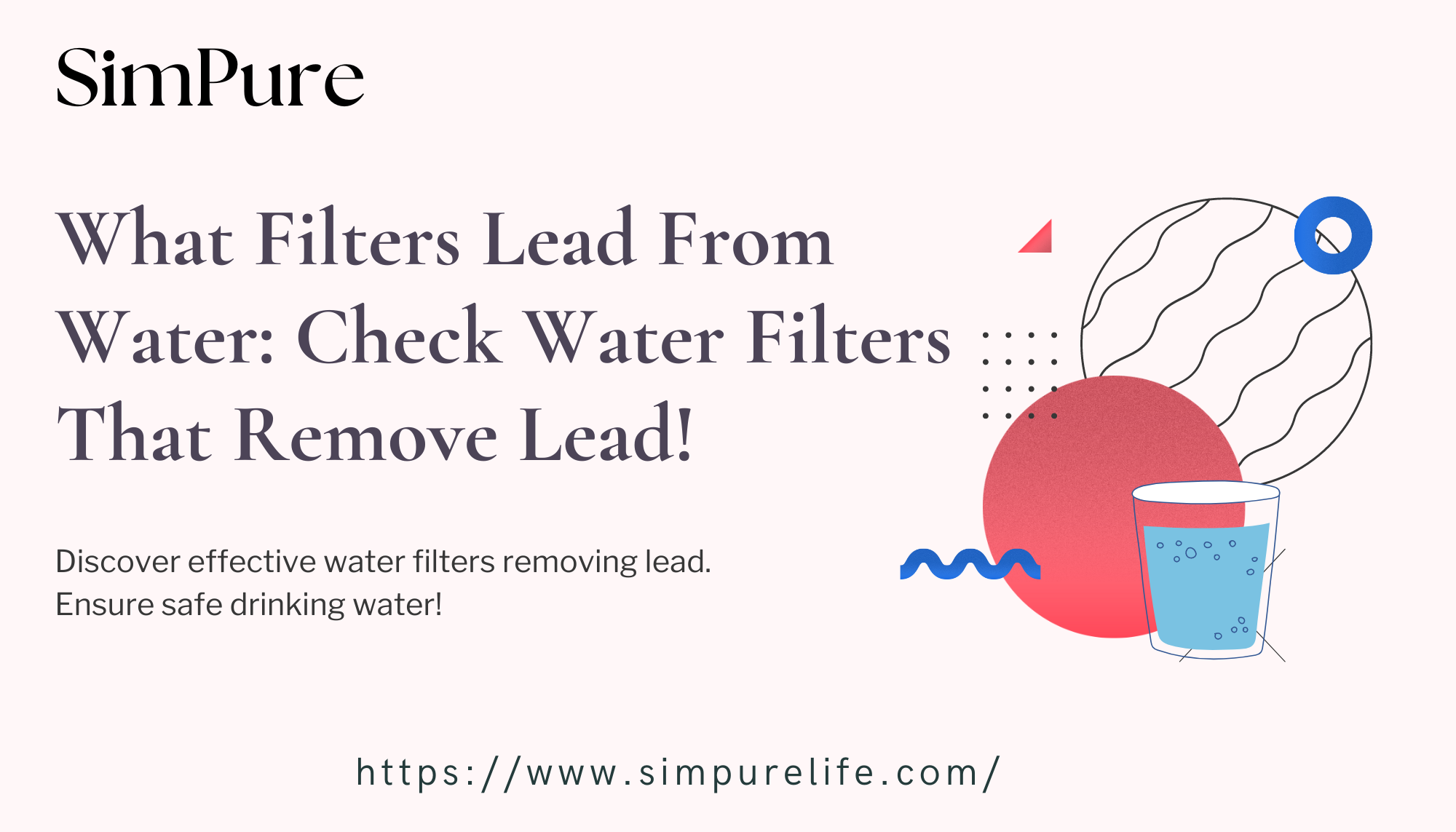 what filters lead from water
