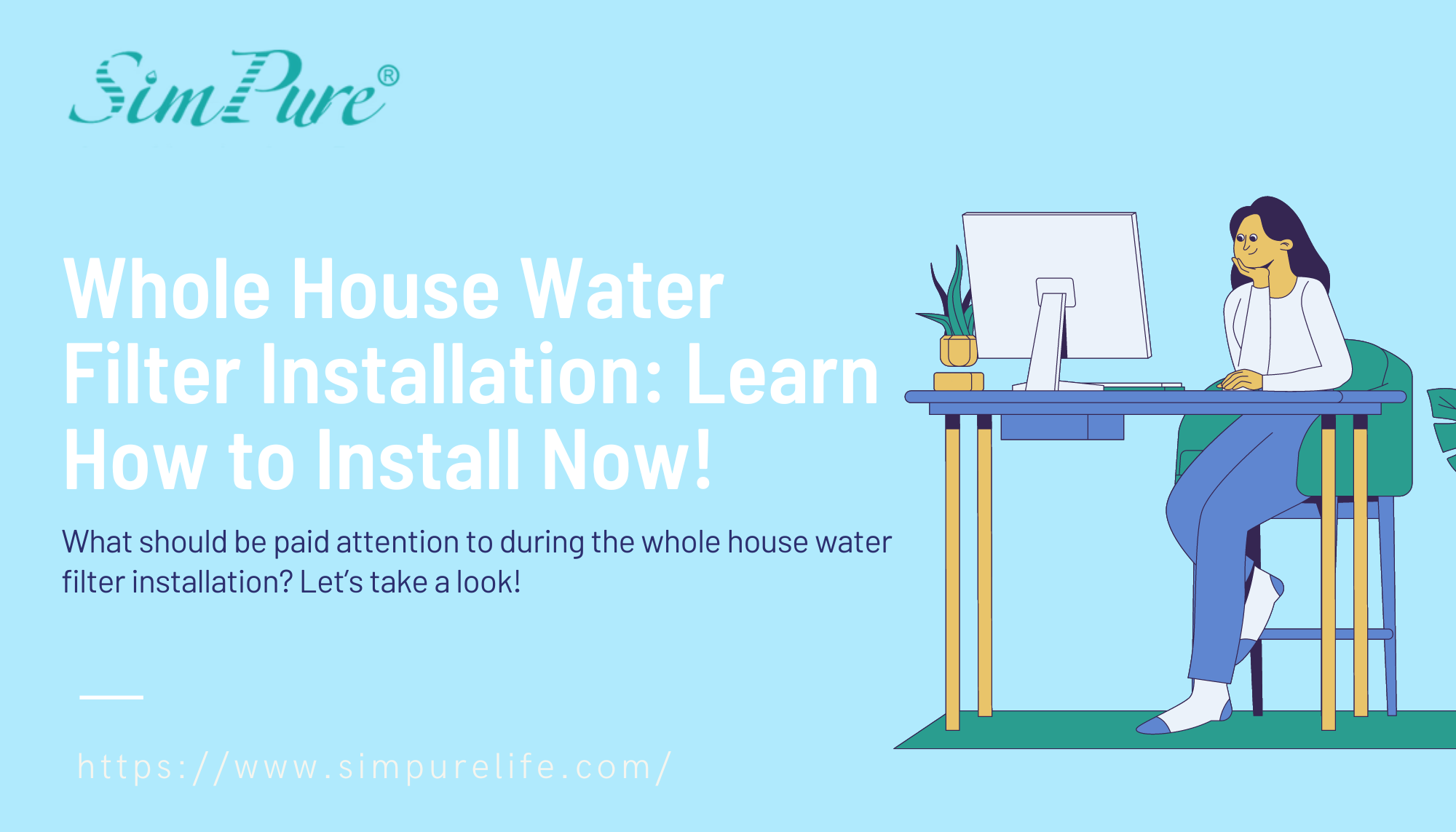 how to install whole house water filter