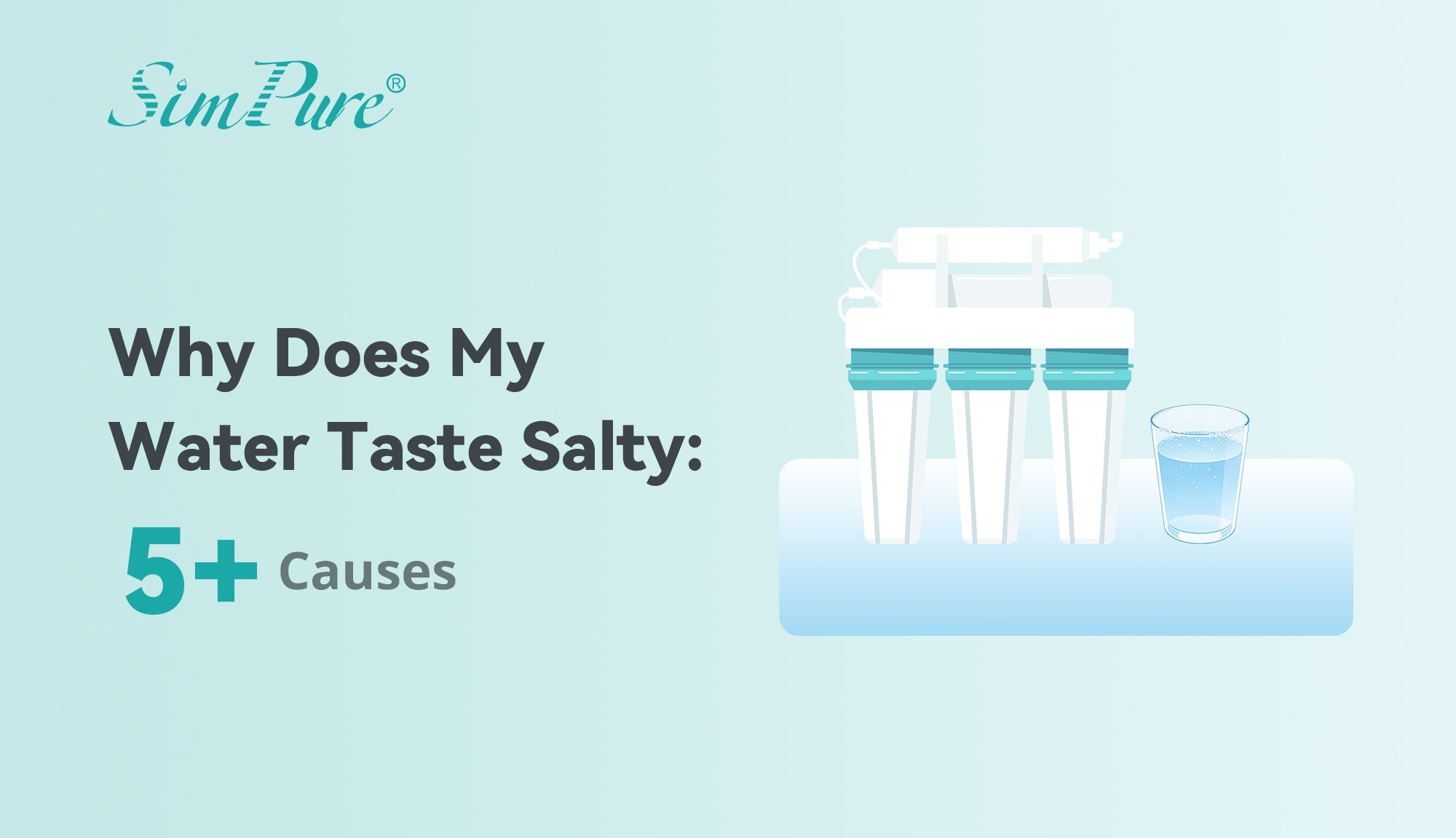 Why Does My Water Taste Salty: 5+ Causes of Salty Taste Water