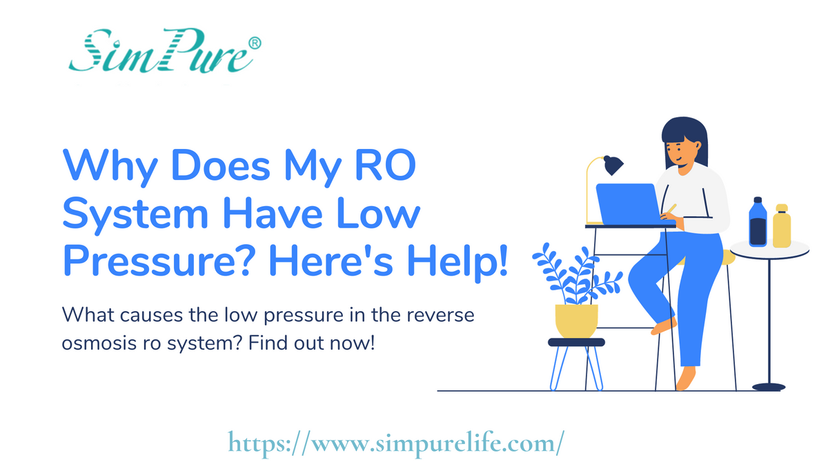 low pressure on reverse osmosis system