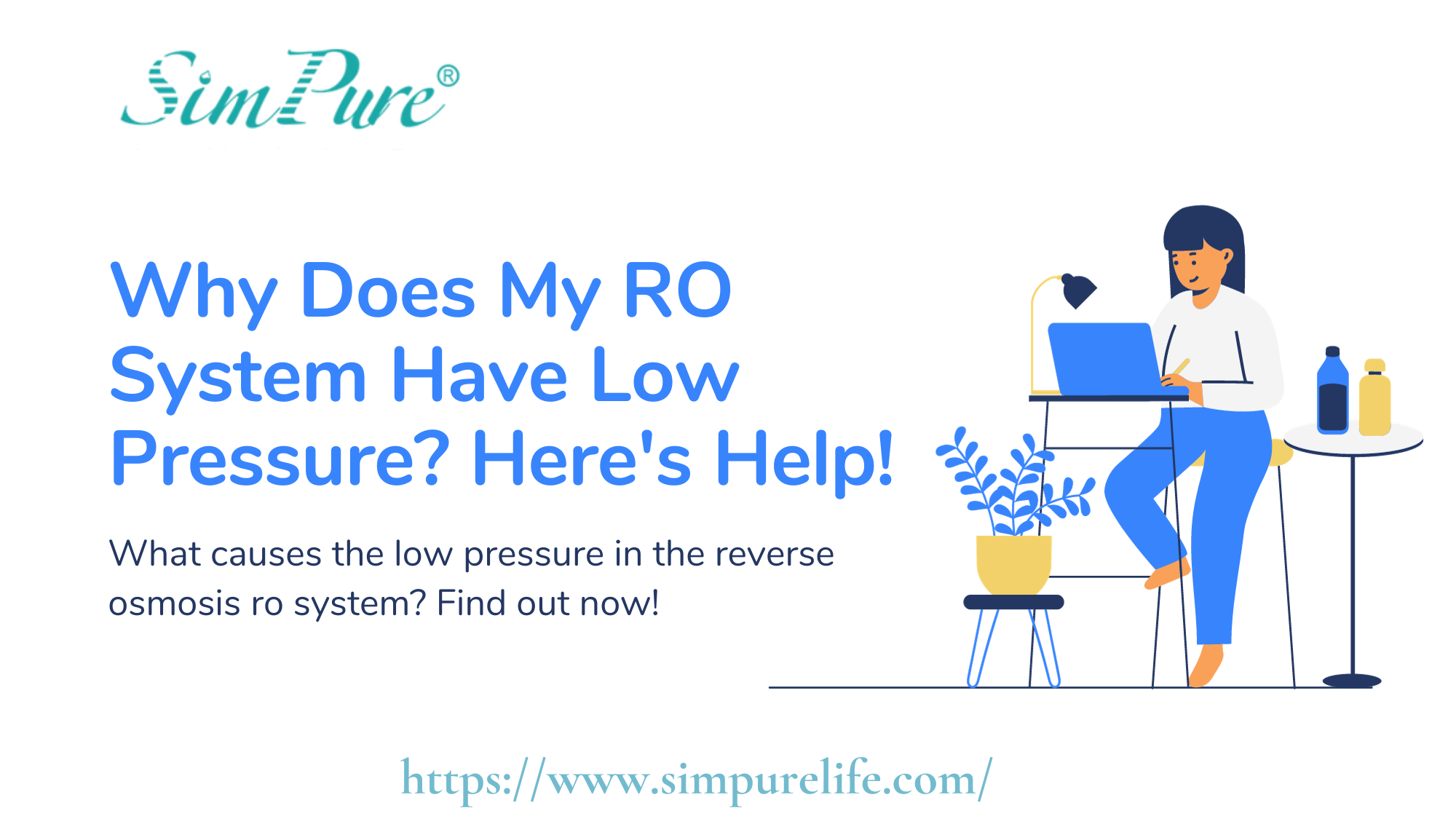 low pressure on reverse osmosis system