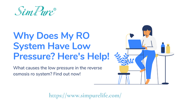 low pressure on reverse osmosis system