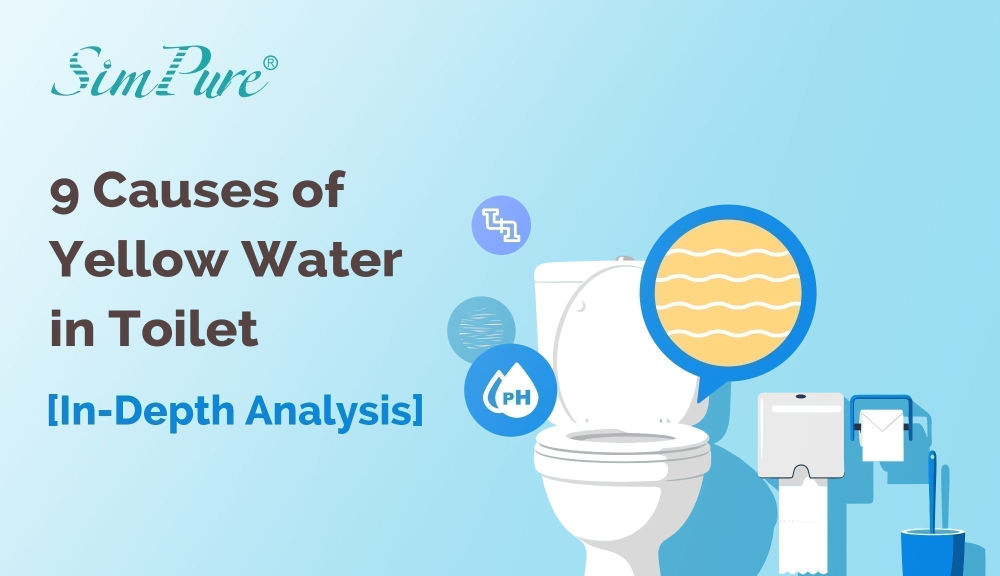 Yellow Water in Toilet