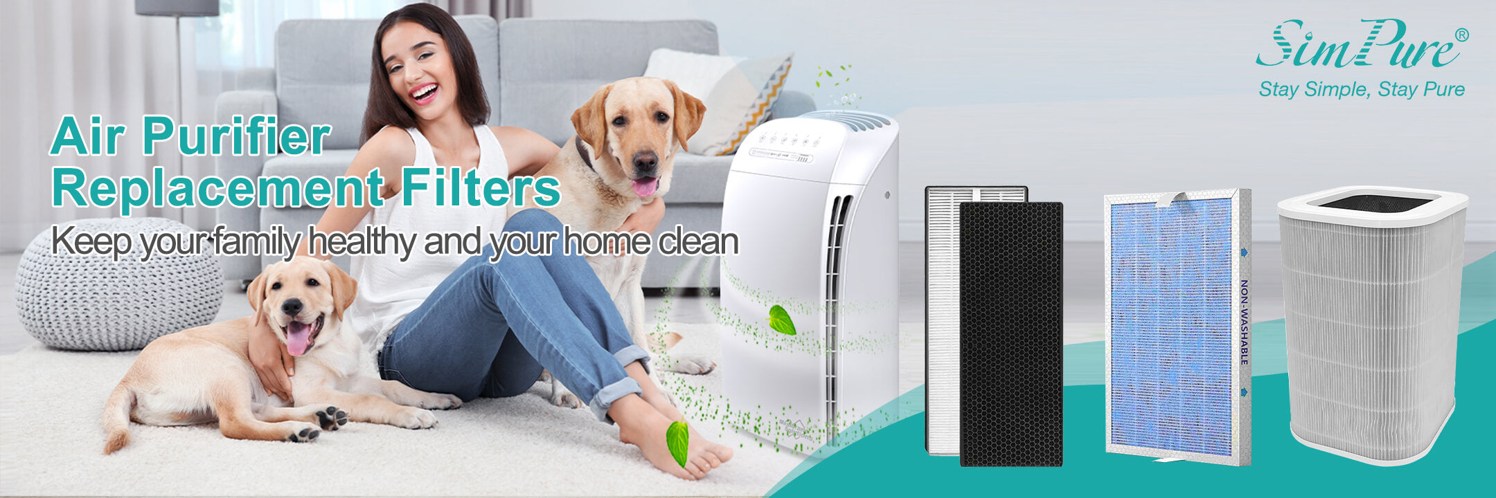 SimPure Air Purifier Filters