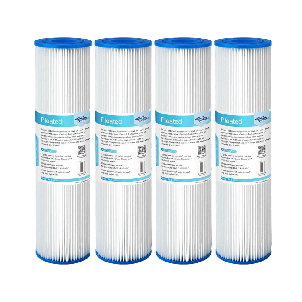 2.5 Inch Filter Membrane Solutions 2.5x 10 Water Filter - Standard Size